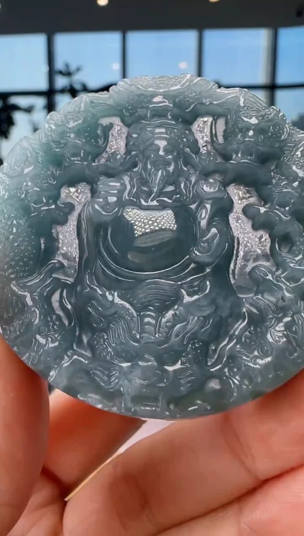 颈饰未镶嵌翡翠多样性发其一YJ@@60B7J07093