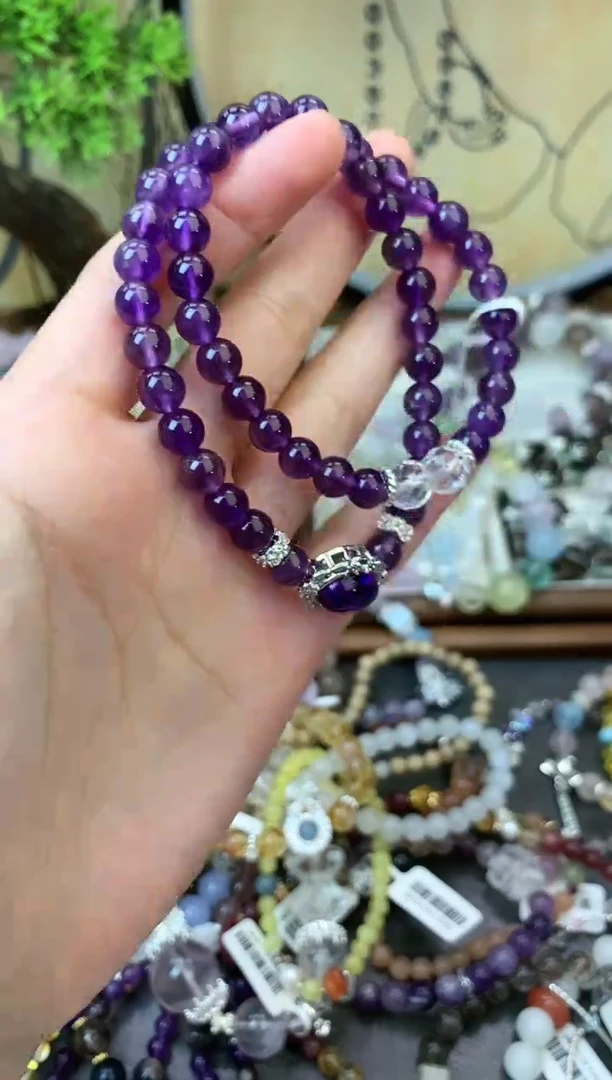 【闪购商品】紫晶手链未镶嵌429手串