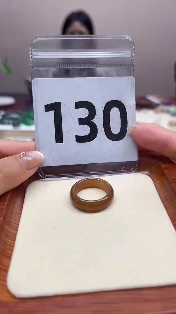 【闪购商品】和田玉戒指未镶嵌港码14号，内径17mm