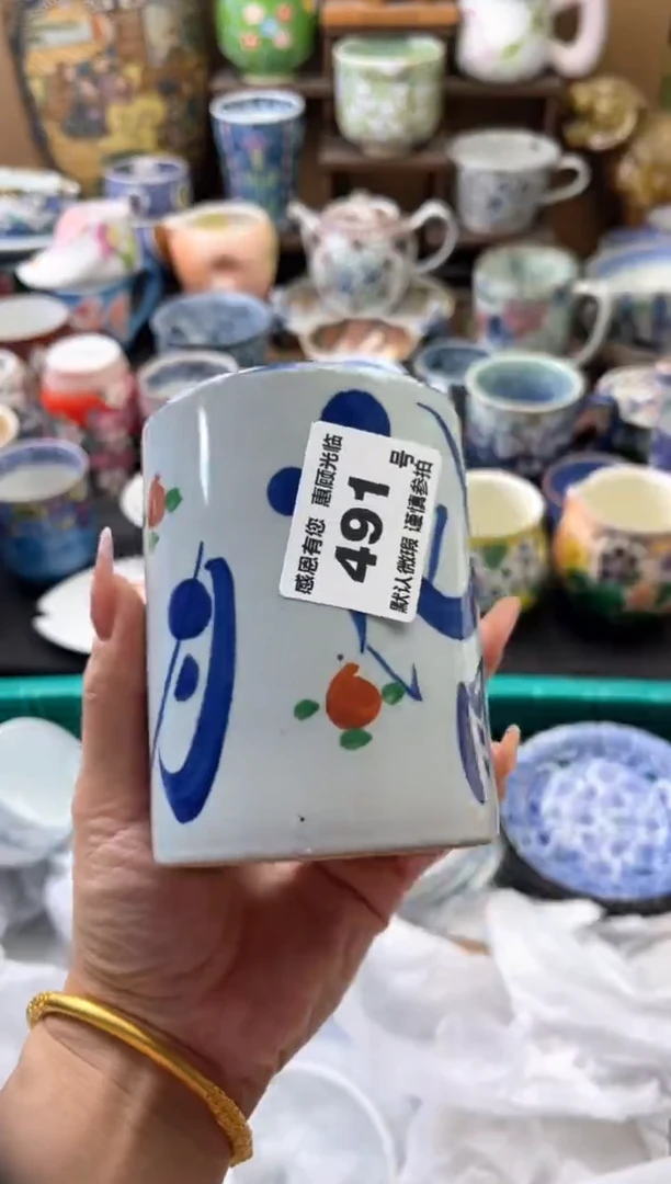 瓷片雪*️491号六六工艺品瓷器
