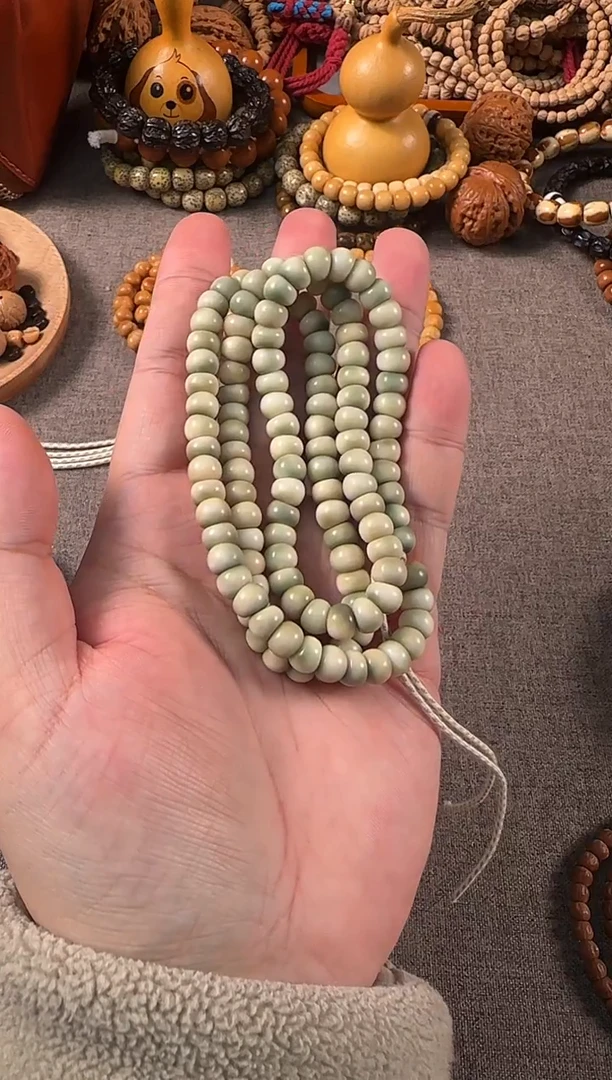 吊坠龙脊菩提绿龙蒜瓣肠8