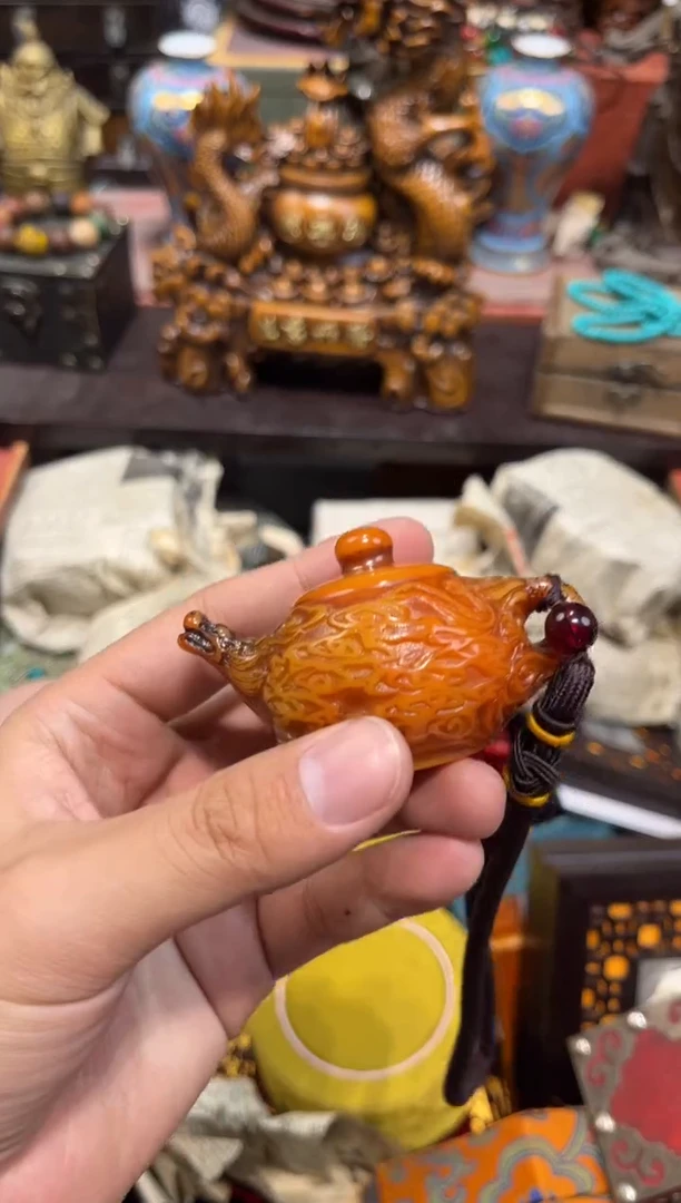 未镶嵌蜜蜡裸石T刘哥高端专属精品15