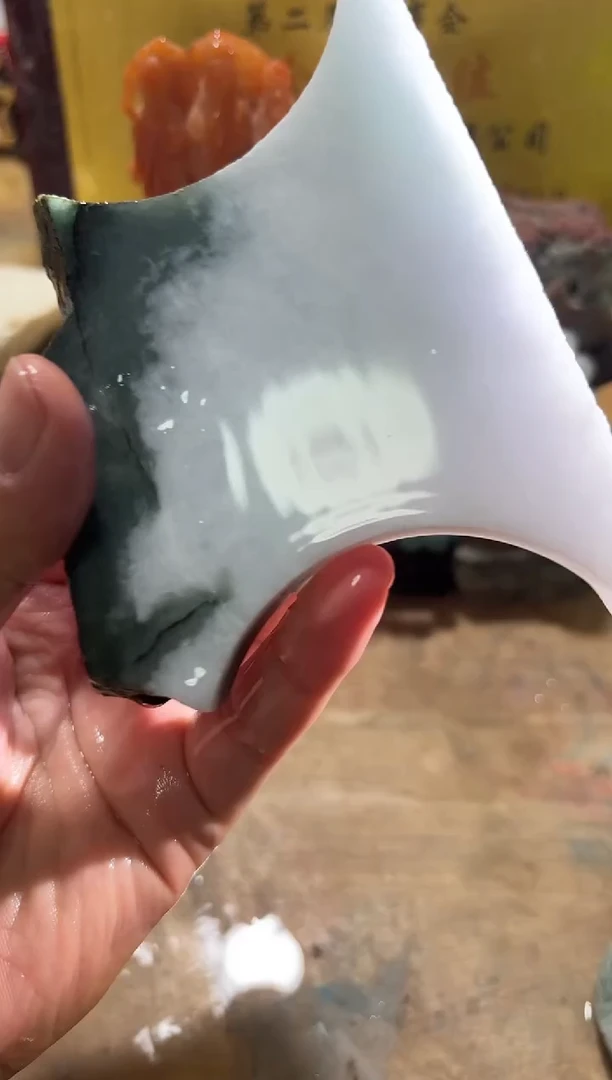 未镶嵌挂件翡翠A货常星7046