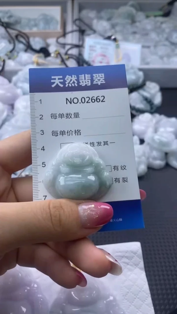 翡翠未镶嵌颈饰缅甸A货翡翠02662
