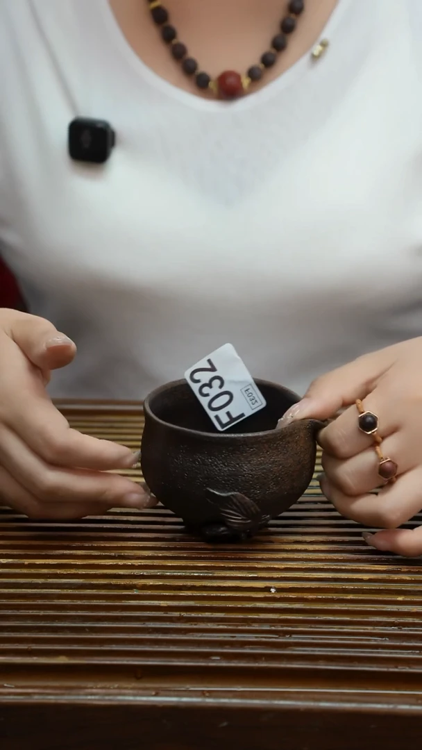 万古烧粗陶手工茶具