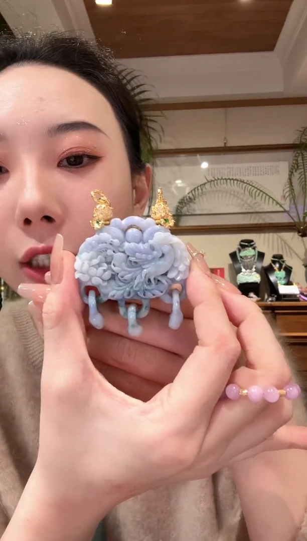 【闪购商品】翡翠颈饰未镶嵌国风