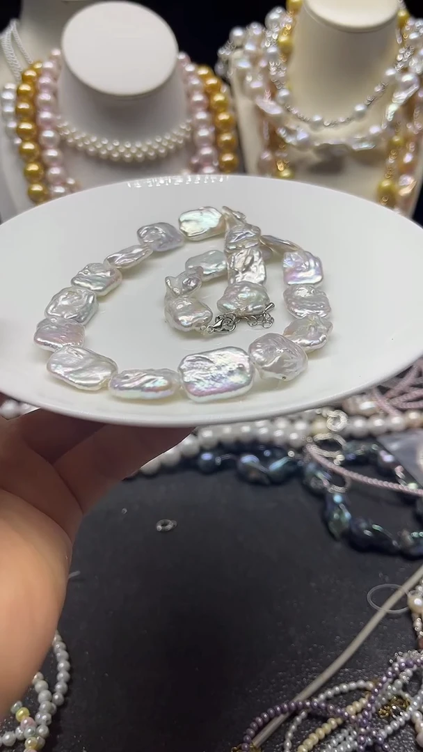 颈饰未镶嵌淡水珍珠多人