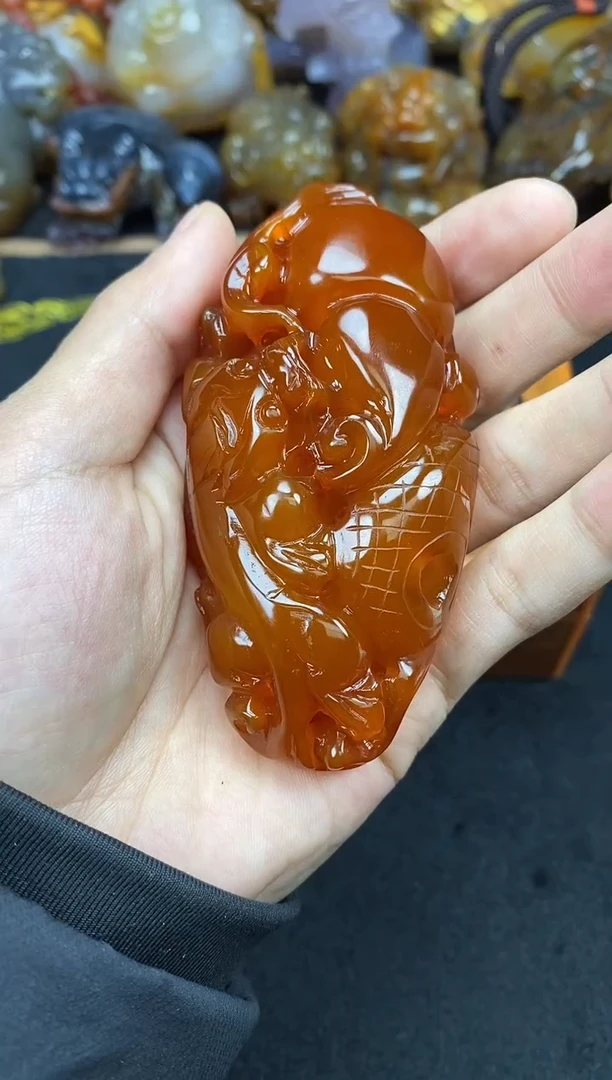 未镶嵌玛瑙/玉髓珠宝奇石杨****估0