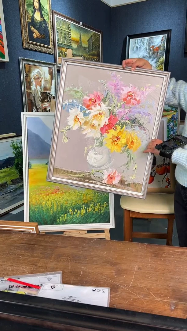 【闪购商品】油画11号 50*60 花卉-手绘油画