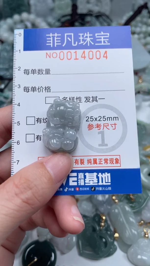 颈饰未镶嵌翡翠14004