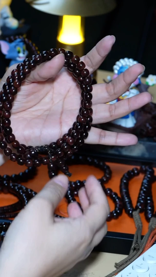 手串/手链黄花梨/降香黄檀【MOYU】海南黄花梨 7.5*8*108文玩手串