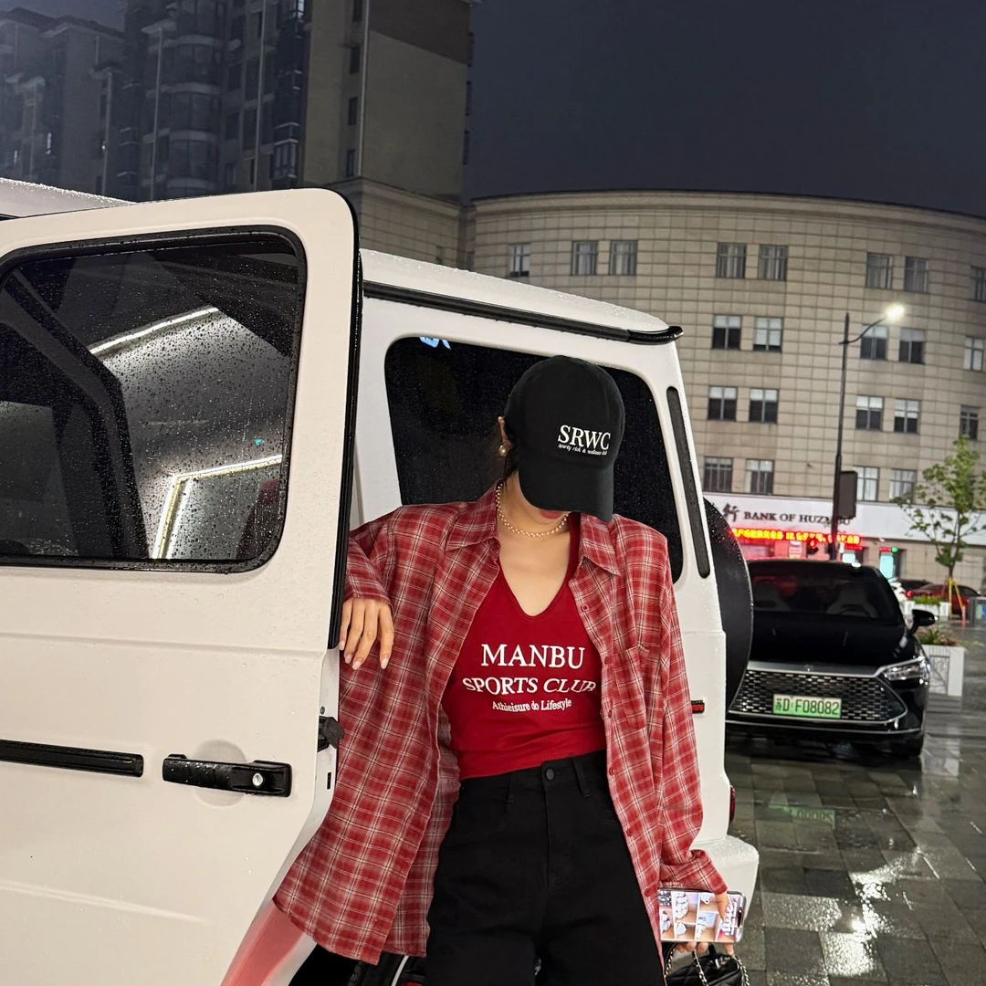 衬衫极简风长袖宽松型背心少女风休闲两件套20250622