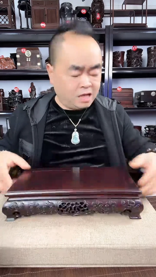 【闪购商品】木443瑕疵老李红木工艺品