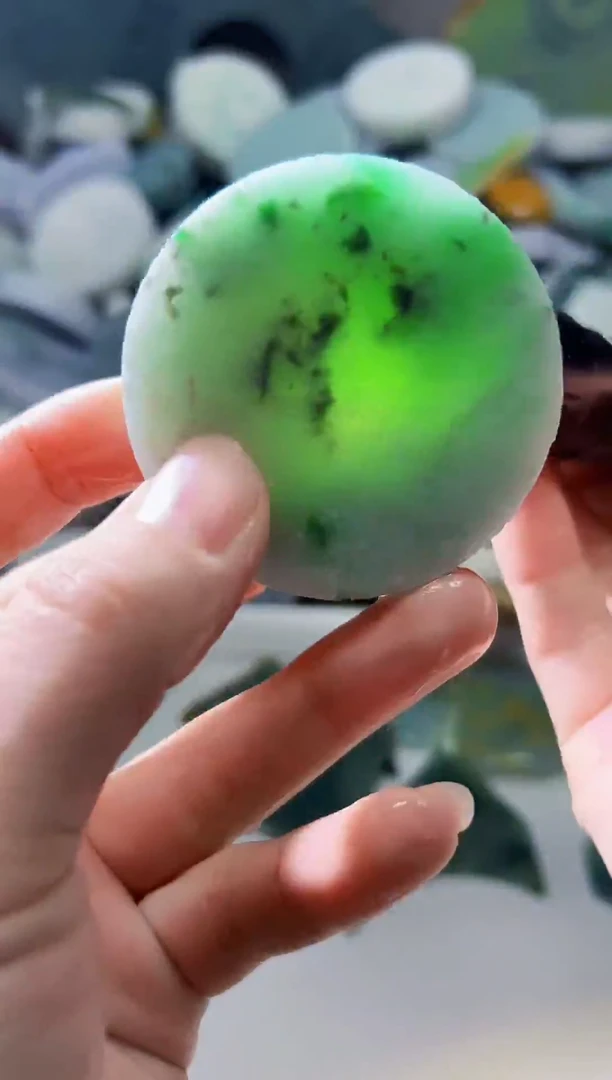 裸石翡翠天然翡翠A货余 南 361