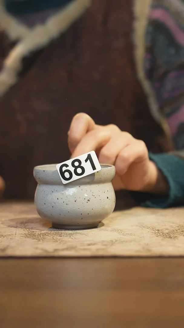 陶瓷茶器茶具主人杯681微瑕