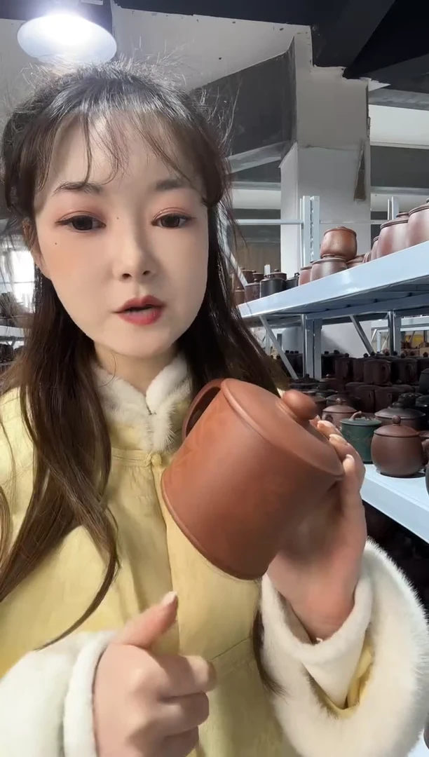 【闪购商品】紫砂盖杯紫砂盖杯底槽请荷花