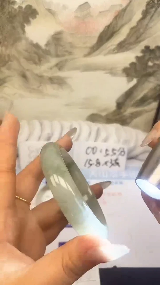 【闪购商品】石英质玉手镯未镶嵌76 56