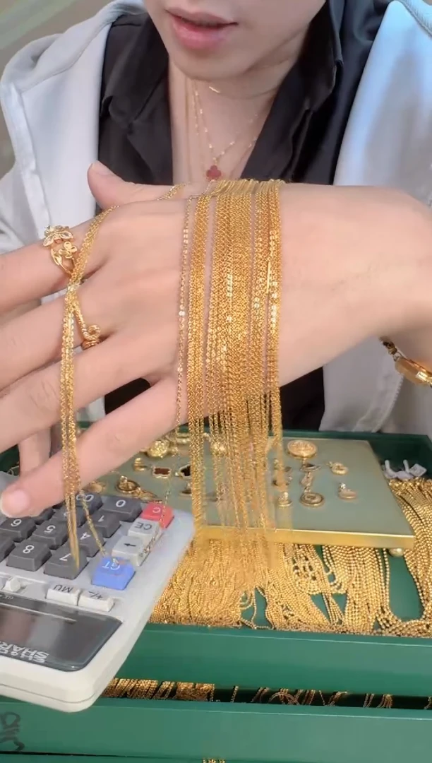 50cm针式抽拉闪o链1.38g（多样性发货）