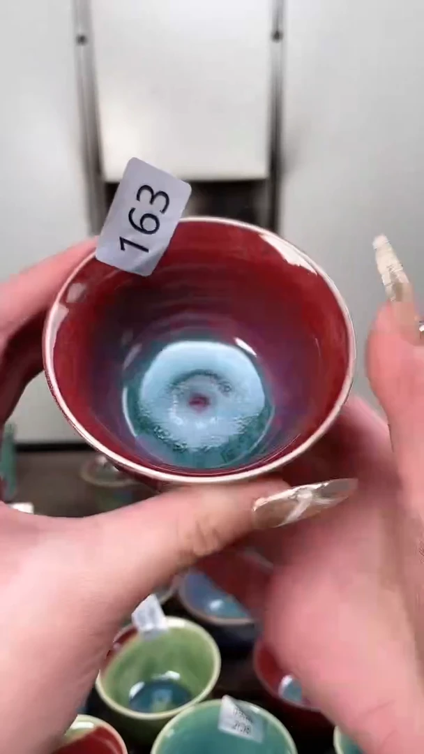 【闪购商品】摆件钧瓷手工茶器窑变