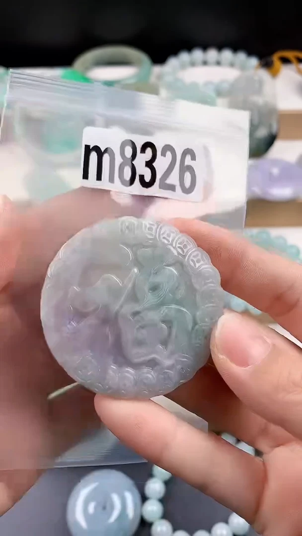 颈饰未镶嵌翡翠颈饰未镶嵌缅甸天然翡翠吊坠