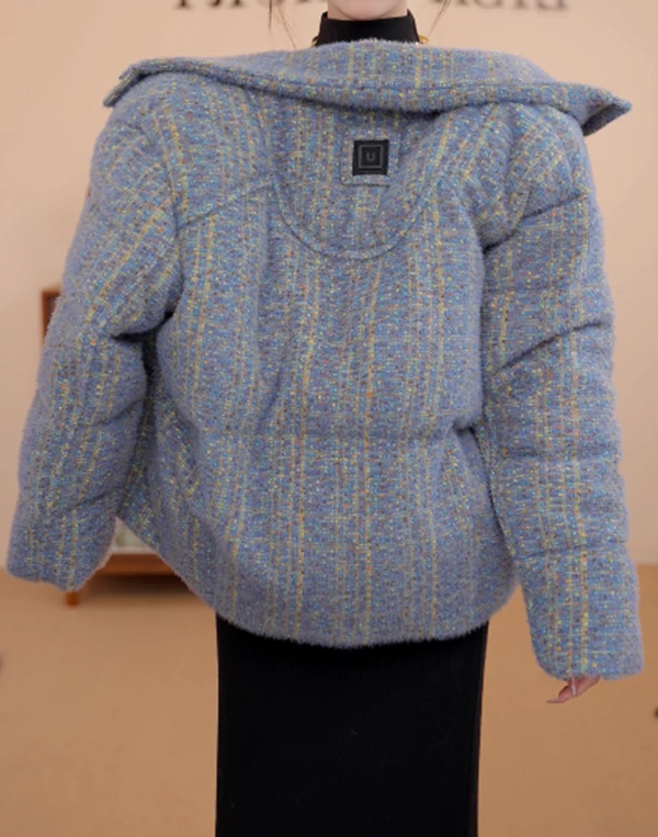 LK--2025年冬季新款彩虹羽绒服