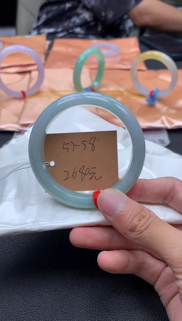 未镶嵌天然A货翡翠定制翡翠57-58（48小时鉴赏）