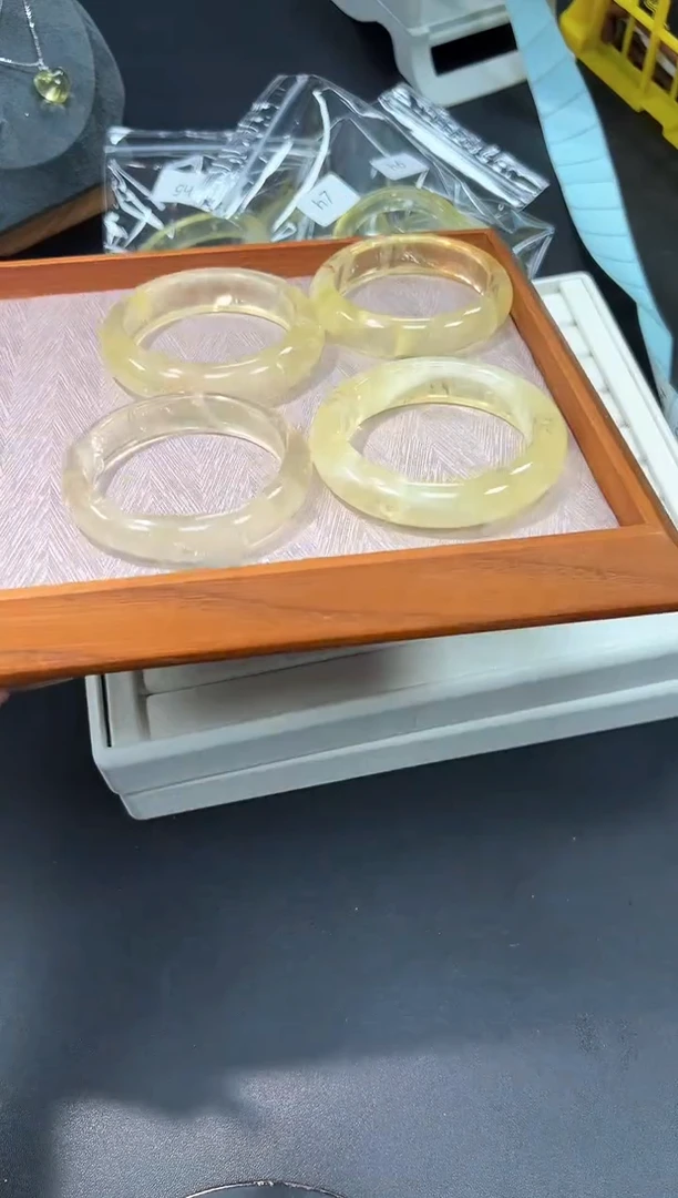 水晶手镯未镶嵌8h多样性发其一【1条】默认微瑕54