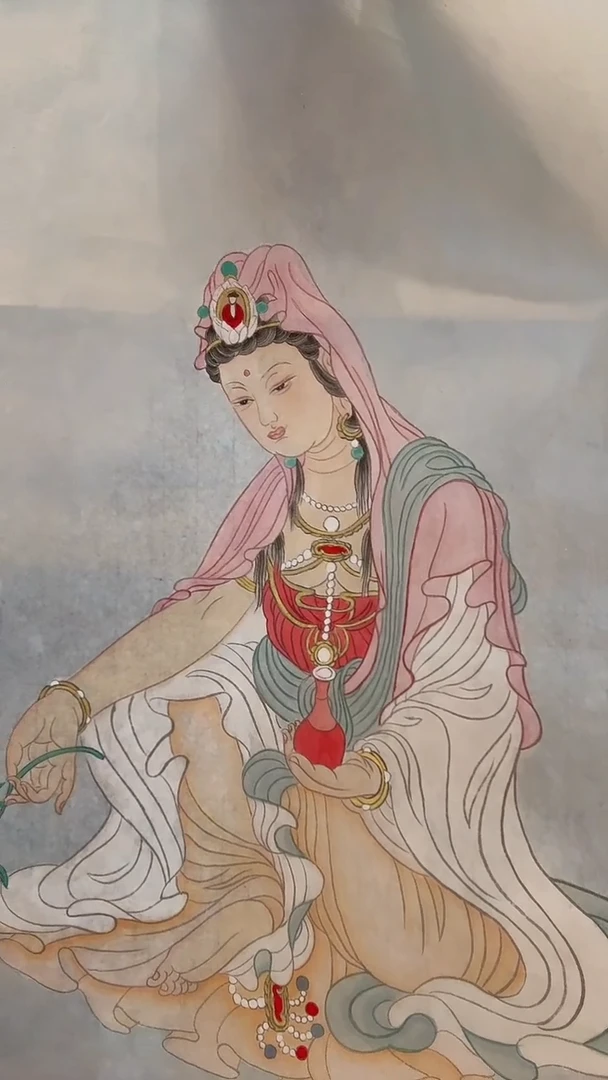 国画j曾老师国画作品一件