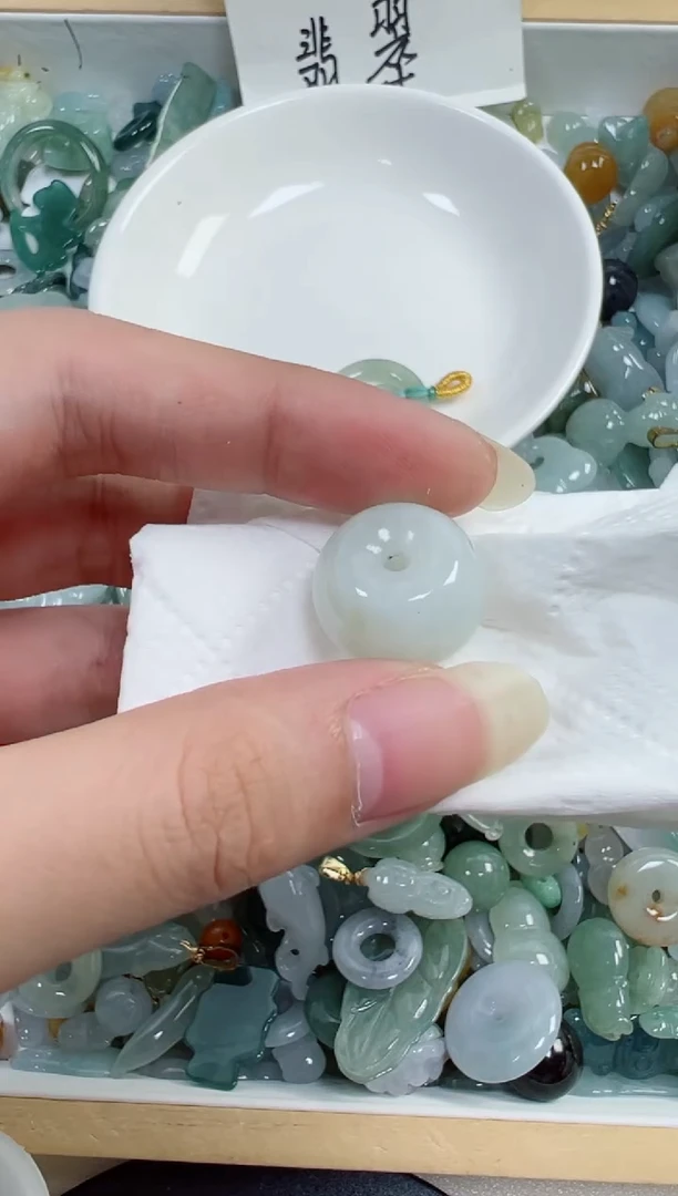 翡翠裸石364号链接，A货翡翠