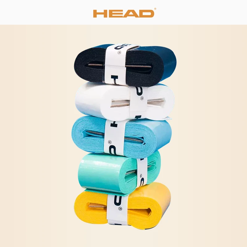 HEAD 羽毛球吸汗带网球拍手胶防滑胶球拍鱼竿手柄绑带耐磨吸汗
