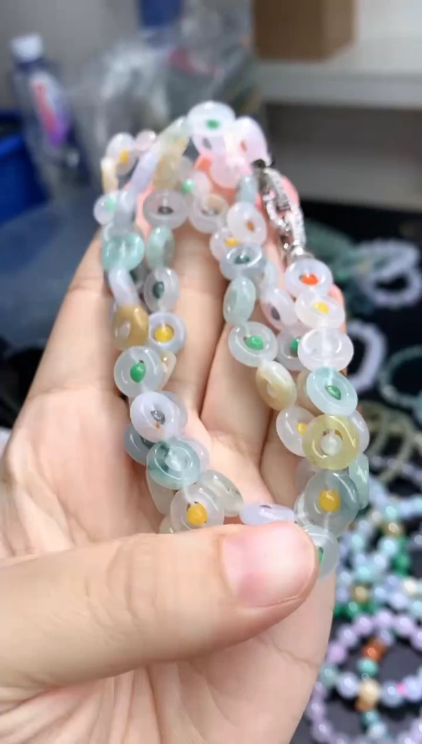 项链未镶嵌翡翠项链