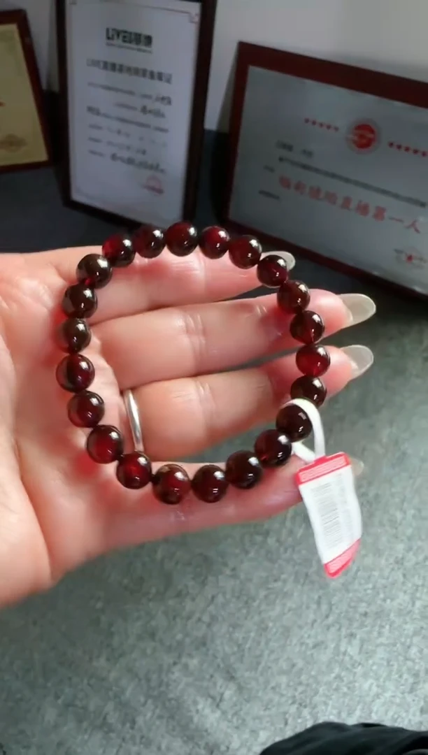 未镶嵌琥珀手链C****森规格8血珀手串#43