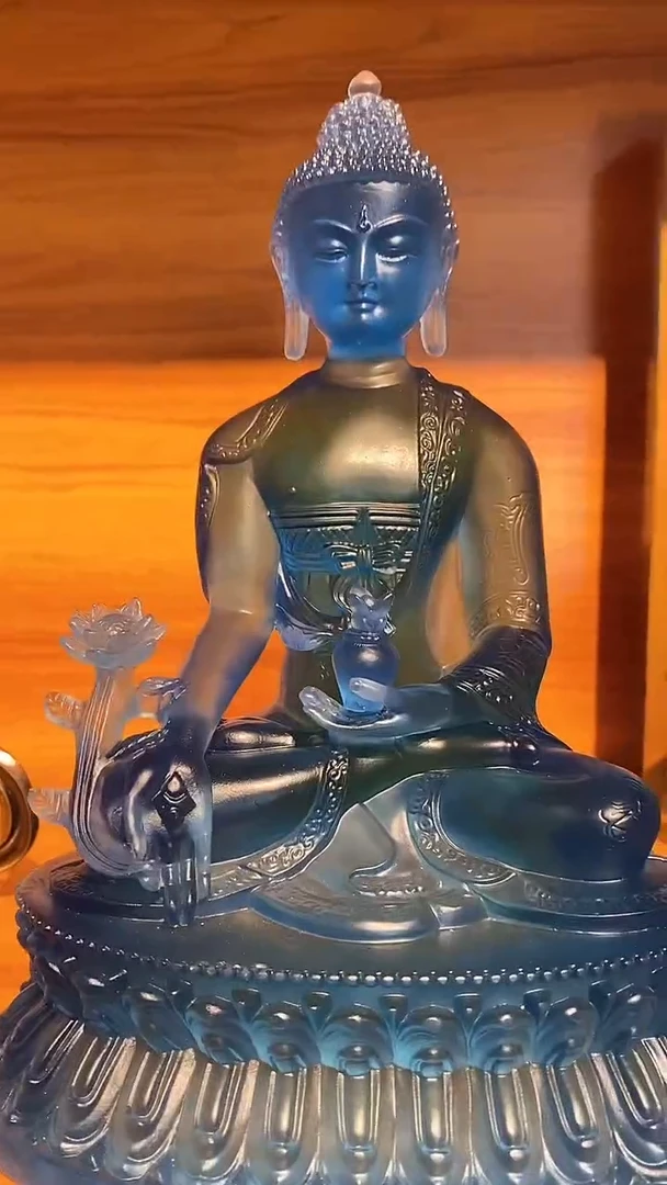 【闪购商品】泥塑药师-与实物略有差异介意者慎拍