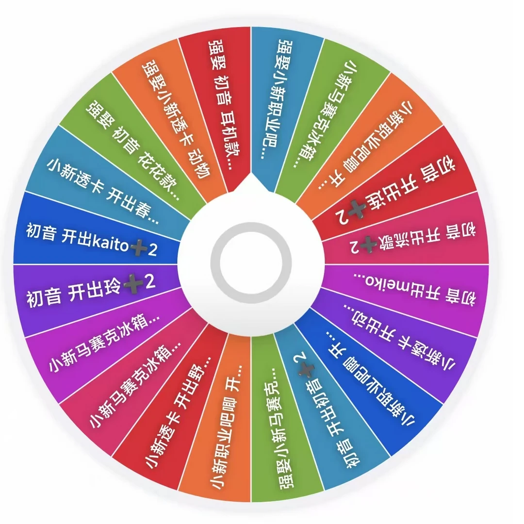 【宠粉福利】初音、小新9.9亏米大转盘