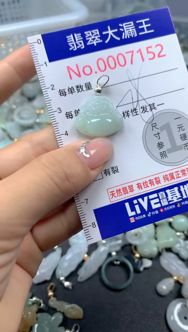 颈饰未镶嵌翡翠7152