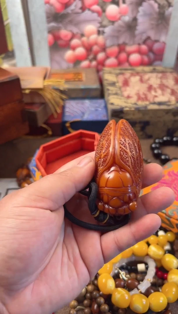 蜜蜡颈饰未镶嵌..................