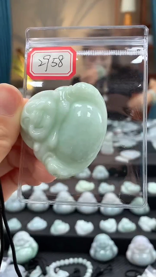 颈饰未镶嵌翡翠佛公2958