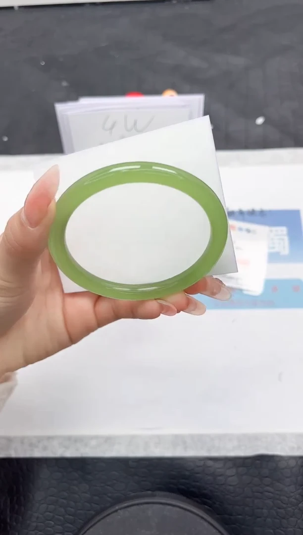 【闪购商品】石英质玉手镯未镶嵌Q263-57.6