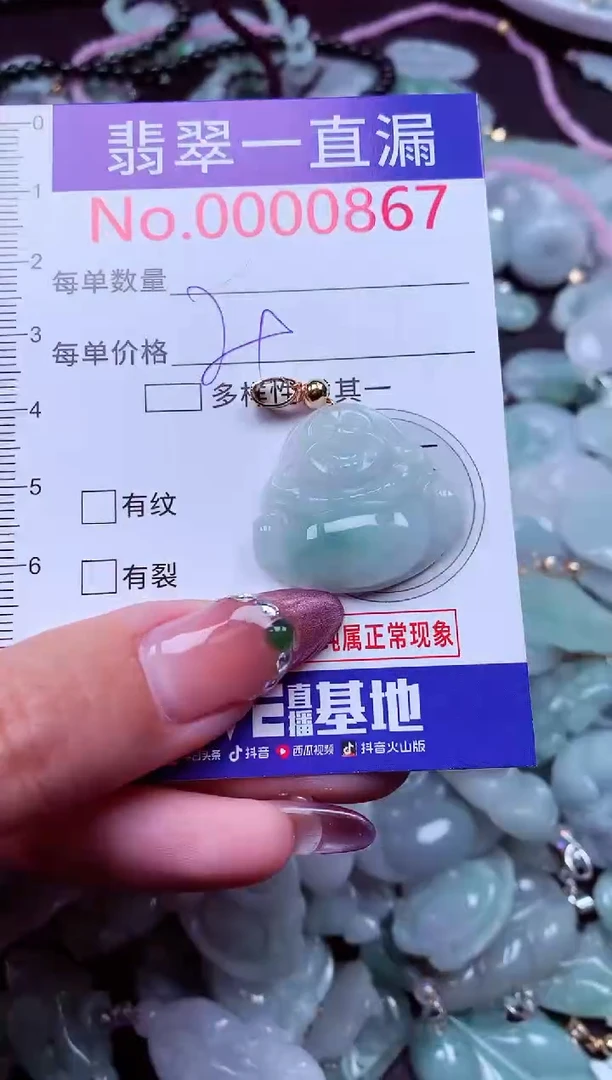 颈饰未镶嵌翡翠867