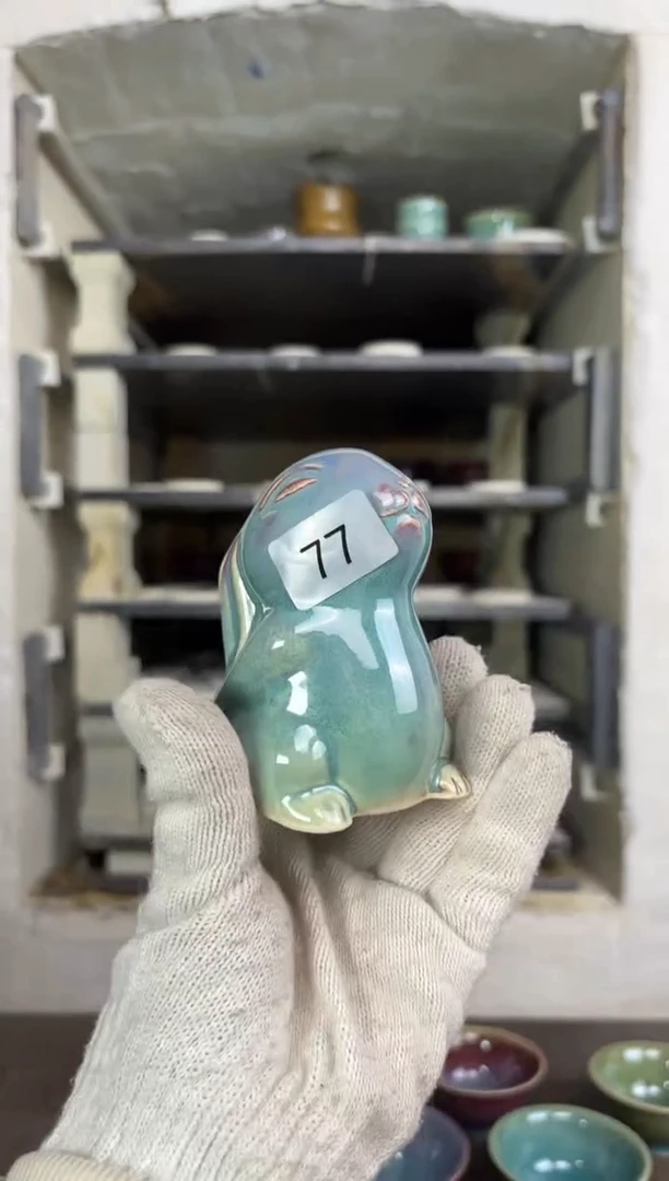 【闪购商品】摆件钧瓷窑变精品茶器