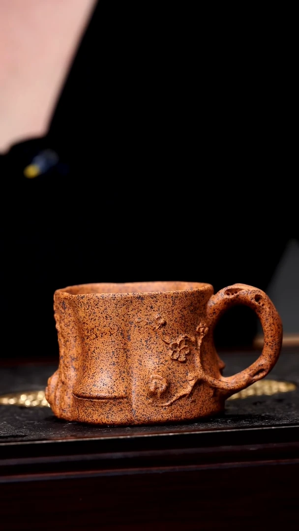 茶杯紫砂宜兴紫砂精品杯3