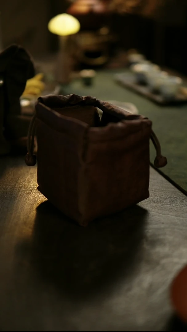 阿眠    红云纱茶事包9.5*9.5*11