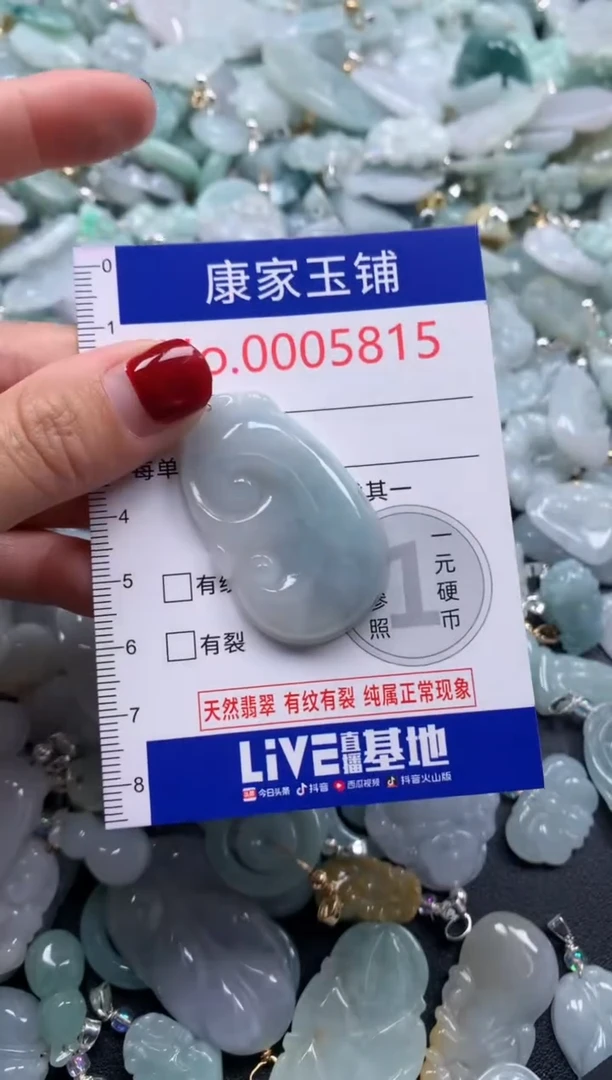 颈饰未镶嵌翡翠5815