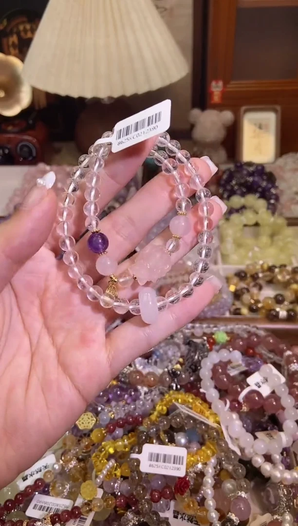 【闪购商品】水晶手链未镶嵌304手串