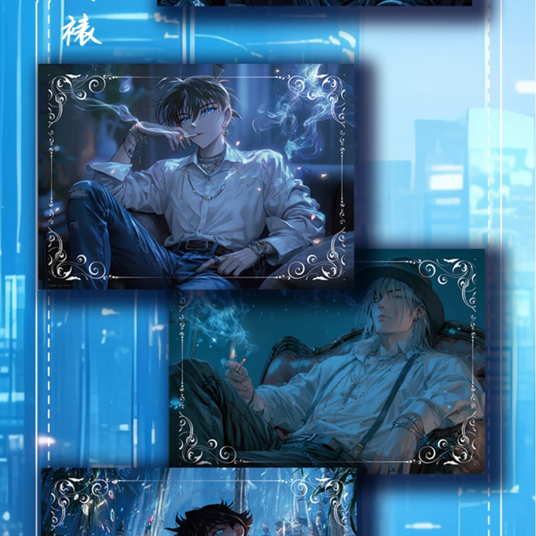 【玩法平拆】棉花糖文创A5大卡色纸名侦探柯南梦潮玩盲盒（默认代拆）