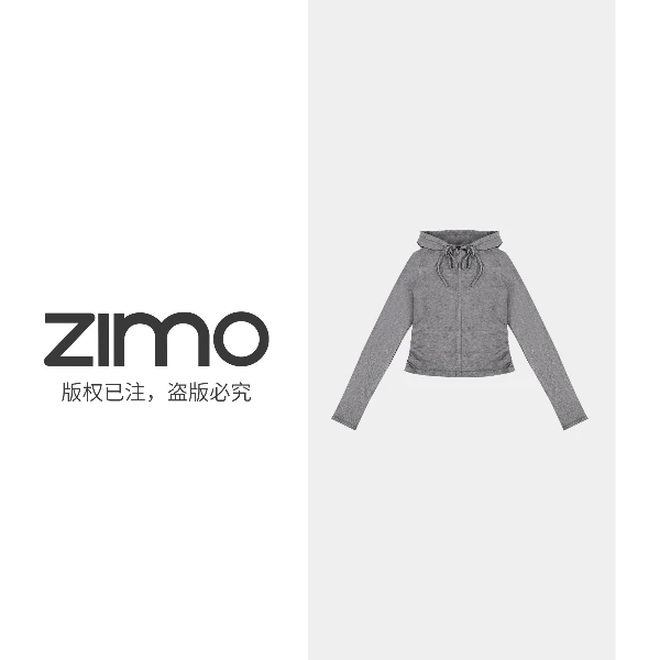 女士长袖深花灰518-zimo-瑜伽健身瑜伽服健服YFCX518