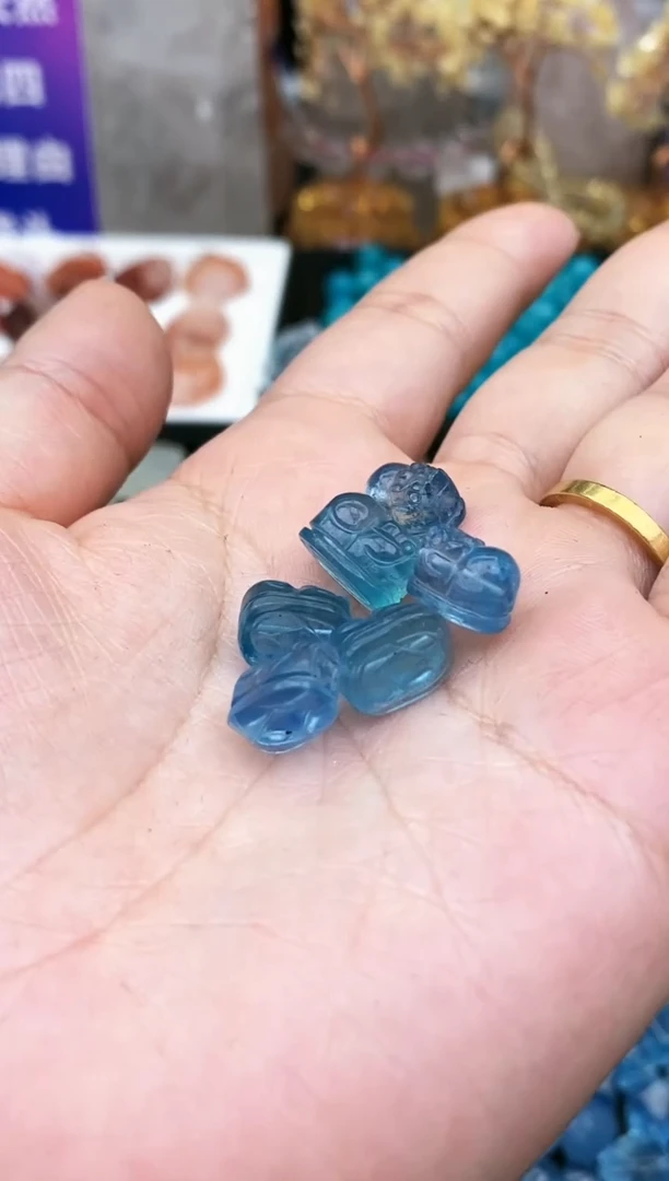 【闪购商品】海蓝宝石裸石未镶嵌35a多样性发其一/1.23/1个