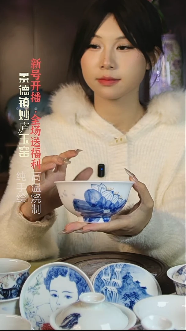 盘妙庐玉窑正德饭碗