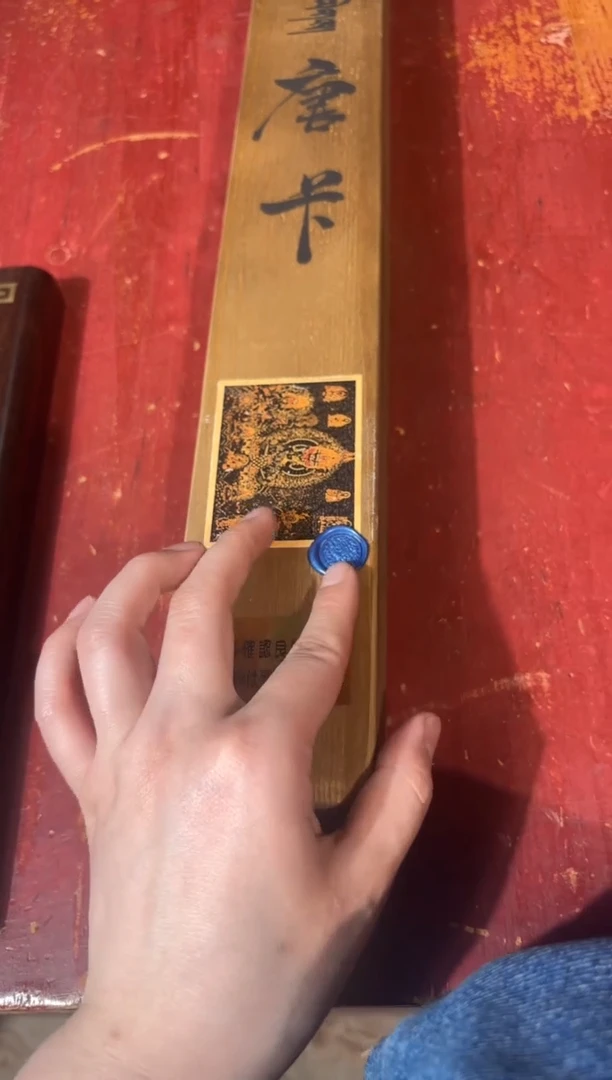 卷轴画龙妹的唐卡tk16