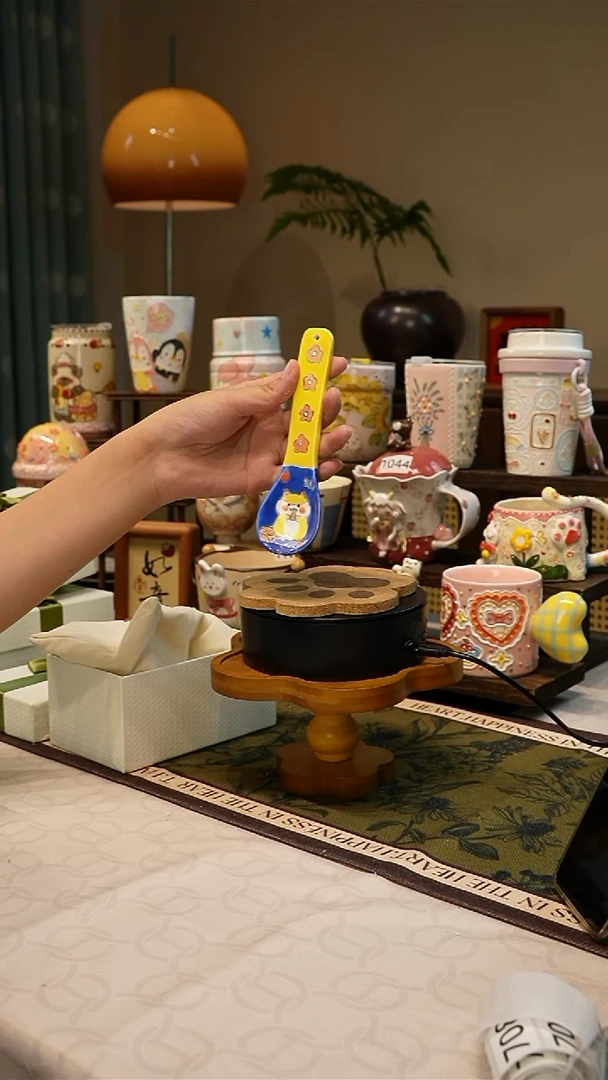瓷【不带盒子】811高温釉下彩